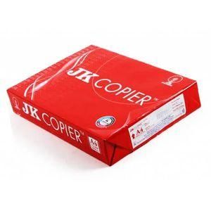 JK Copier A4 Ream Paper – 500 Sheets High-Quality Multipurpose Printing Paper clear, sharp, and jam-free printing Compatible with All Printers – Inkjet, laser, and photocopiers 75 GSM Thickness