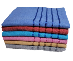 Medium Bath Towel - Soft, Absorbent, Quick-Dry Cotton Towel for Bathroom, Shower, and Travel Crafted from 100% Premium Cotton for Exceptional Softness, Absorbency, and Durability