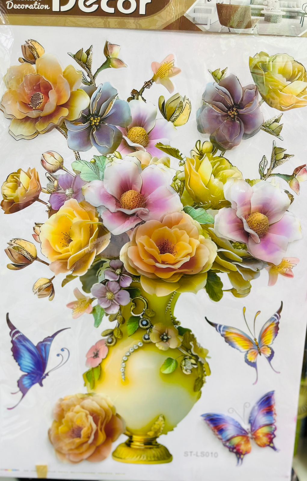 Elegant 3D Flower Wall Décor – Stylish Home Art for Living Room, Bedroom & Hallway Accent Crafted for Modern and classic interiors, it's perfect for brightening up your living room, bedroom, hallway