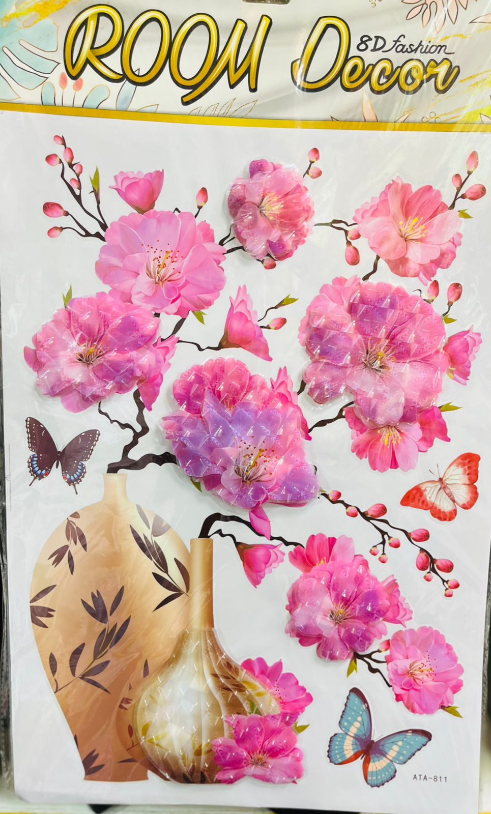 Elegant 3D Flower Wall Décor – Stylish Home Art for Living Room, Bedroom & Hallway Accent Crafted for Modern and classic interiors, it's perfect for brightening up your living room, bedroom, hallway
