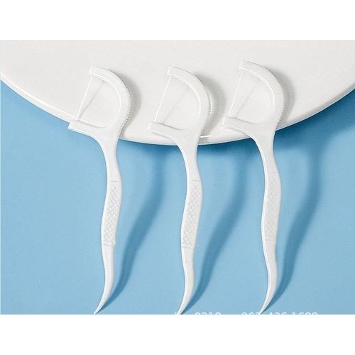 Dental Floss Picks with Carry Case – High-Tension Thread & Toothpick 2-in-1, Durable Floss, Dual Purpose,Portable Storage Box, Perfect for Daily Use