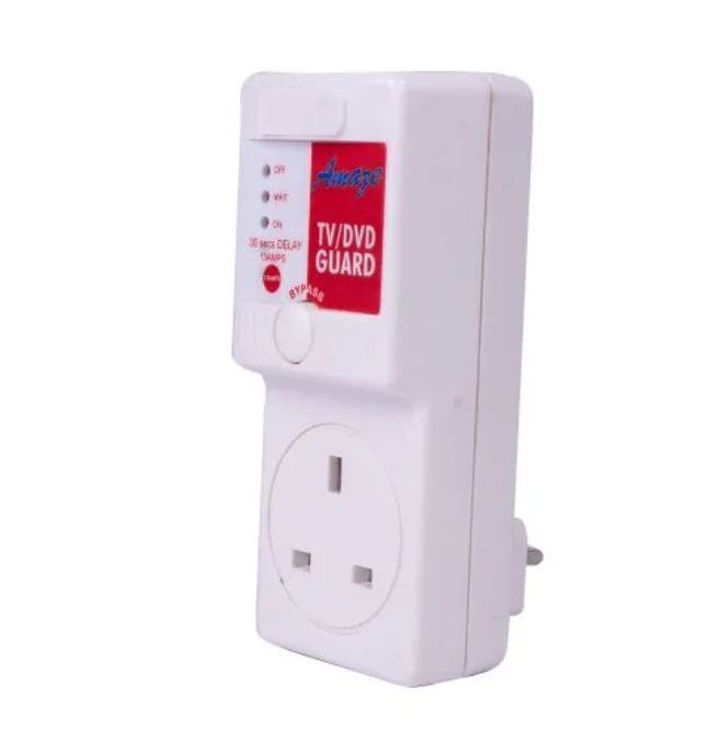 HIGH Voltage TV Protector/ TV Guard – Automatic Voltage Protector for TV, Home theatres, Decoders, and Gaming consoles , Water Dispenser & Home Electronics Power Surge Protection Ensuring safety