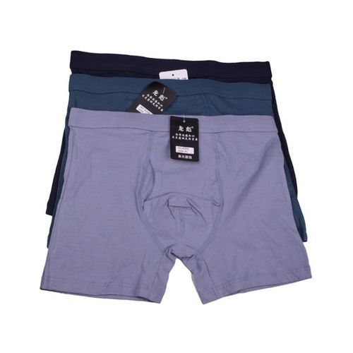 4 PCS Quality Men's Plain Cotton Boxers/Underwear/Innerwear – Comfortable Breathable Male Innerwear Shorts for Daily Use Ideal for School, office and Daily wear