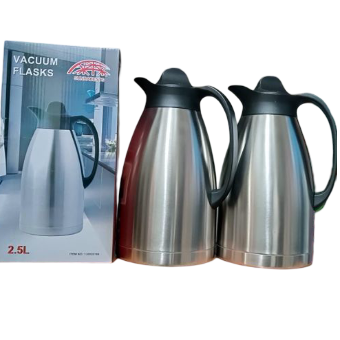 Sundabest Stainless Steel Vacuum Flask 2L/3.5L – Double-Walled, Insulated & Leak-Proof – Keeps Drinks Hot or Cold for Hours – Durable Thermos for Home, Travel & Office Use