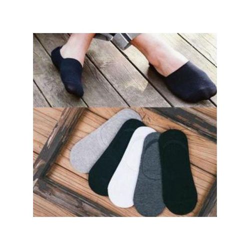 6 Pairs Ultra-Low Cut Invisible Ankle Socks – No Show Liner Socks for Men & Women (Black) Breathable Fabric, Anti-Slip Silicone Grip,Unisex Fit,Invisible Design.