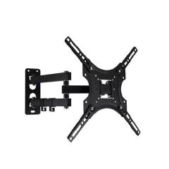 Adjustable Heavy-Duty TV Wall Mount Bracket – 14" to 55" with 180° Rotation & Swivel Wide Compatibility Full Motion Adjustments Heavy-Duty Steel Build Space-Saving Design –Keeps your TV neatly mounted