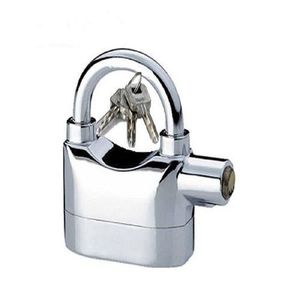 Tuff Kinbar Alarm Lock maximum security with 3 keys  Security Padlock with Loud 120dB Alarm - Anti-Theft  Lock for Gates, Lockers, Storage Units & Travel Luggage