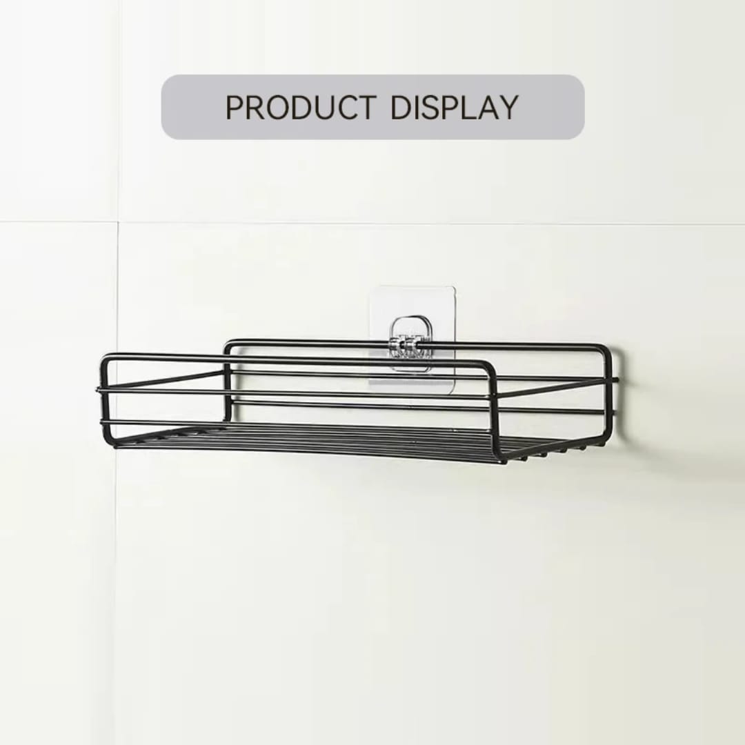 Strong Adhesive Waterproof Wall Hooks 4 pairs (8 PCS)  - Heavy Duty Sticky Hooks for Bathroom, Kitchen, Tiles - No Drill Shelf Stickers for Home Organization