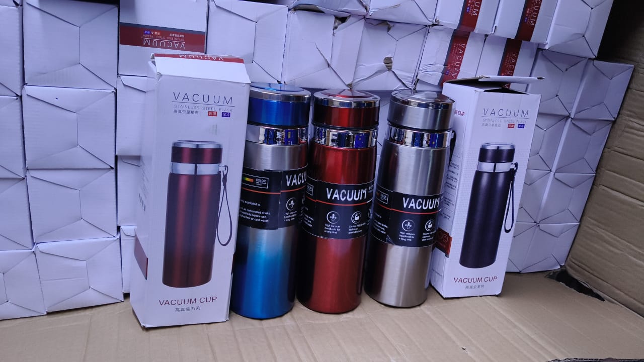 800ml SUS 304 Stainless Steel Vacuum Flask - Double Wall Insulated Water Bottle for Hot & Cold Drinks - Leakproof Travel Thermos for Coffee, Tea, Water