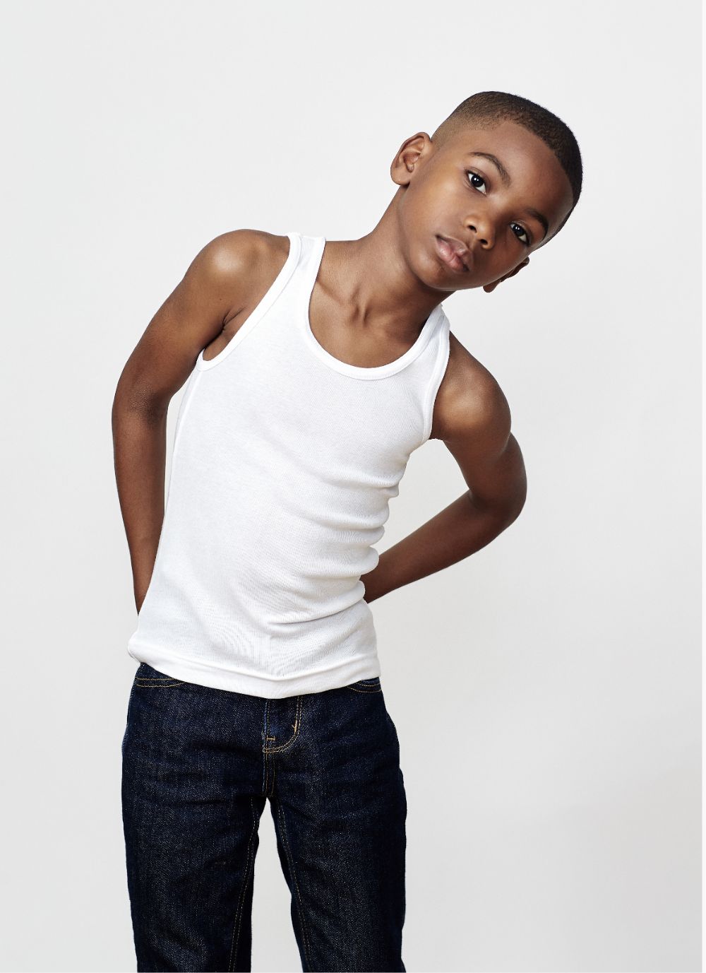 3 Pcs Boys Cotton Vests - Classic Sleeveless Undershirts for Kids, Breathable Soft Tank Tops for All Seasons, Comfortable Wear Under School Shirts (Multipack)