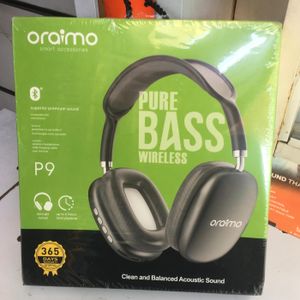 Oraimo Over-the-Ear Bluetooth Headphones - Wireless Noise Cancelling Headset with Microphone, Hi-Fi Sound, 40H Playtime, Foldable Design for Travel, Work, and Music