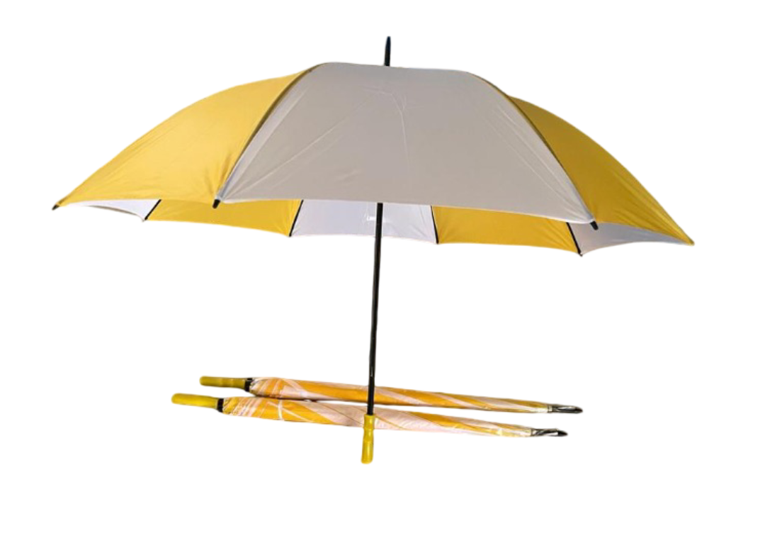 Double-Colour Rainbow Umbrella – Vibrant Color-Shade Design, Windproof, Compact & Lightweight for Men and Women Portable & Easy to Carry Rain proof andLong lasting