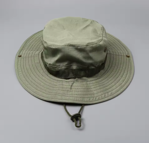 Classic Safari Hat – Wide Brim, Waterproof & Foldable for Sun Protection, Hiking, Travel & Beach,   Wide 360° brim shields face, neck, and shoulders Foldable & Packable Adjustable Chin Strap