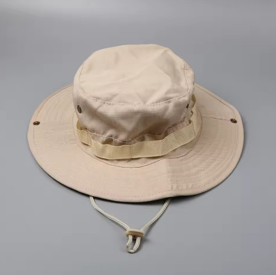 Classic Safari Hat – Wide Brim, Waterproof & Foldable for Sun Protection, Hiking, Travel & Beach,   Wide 360° brim shields face, neck, and shoulders Foldable & Packable Adjustable Chin Strap