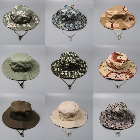 Classic Safari Hat – Wide Brim, Waterproof & Foldable for Sun Protection, Hiking, Travel & Beach,   Wide 360° brim shields face, neck, and shoulders Foldable & Packable Adjustable Chin Strap