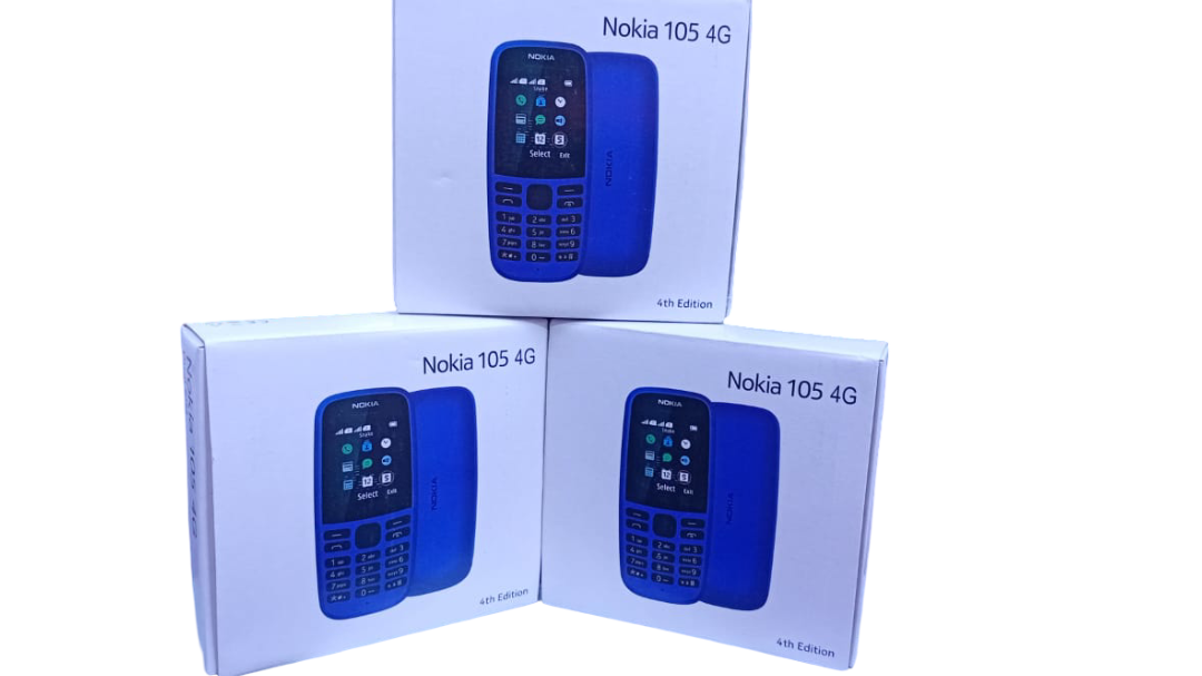 Nokia 106 & 105 4G | Affordable 4G Feature Phone | Long-Lasting Battery | Large Screen | MP3 Player | Wireless FM Radio | Dual SIM | Durable Classic Design for Everyday Use