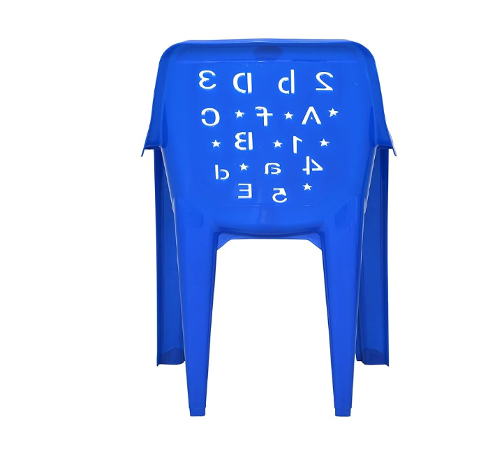 HeavyDuty Baby Plastic Chair - Modern Kids Chair with Arms & Backrest, Study and Play Chair for Home, School, and Dining, Lightweight & Comfortable Children’s Seat
