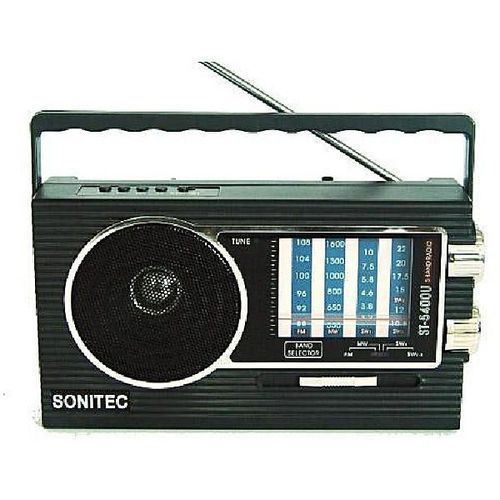 Sonitec ST-5400 5-Band FM/AM/SW Radio - Portable Multi-Band Receiver Radio for Home & Outdoor Use