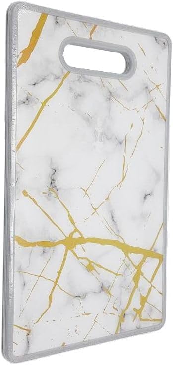 Marble Cutting Board - Premium Classy Chopping Board, Heat-Resistant Serving Platter for Cheese, Charcuterie, Bread & Entertaining, Easy-Clean Kitchen & Dining Essential