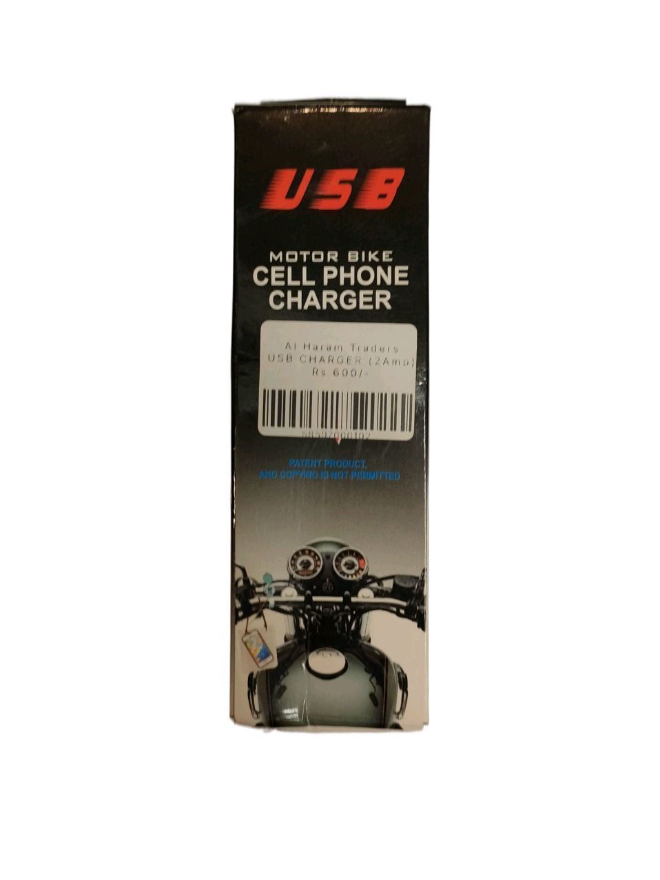 Motorcycle USB Phone Charger – Handlebar Mount Fast Charging Port with Switch, Waterproof 12V/24V Socket Adapter for Smartphones, GPS & Accessories (Dual USB/Type-C Options)
