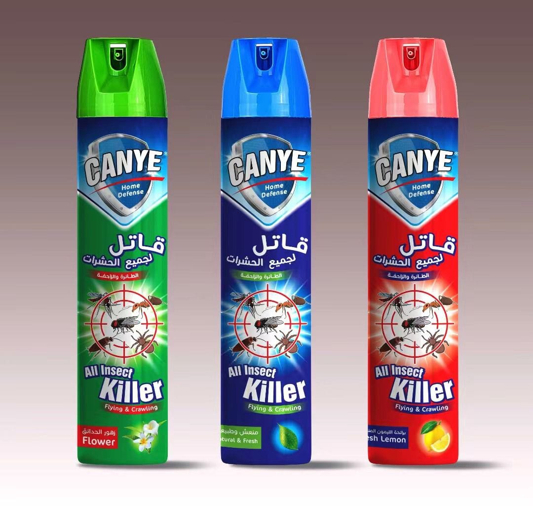 Canye Home Defense All Insect Killer – 750ml Aerosol Spray for Flying & Crawling Insects, Fast-Acting Pest Control for Mosquitoes, Roaches, Ants & Flies