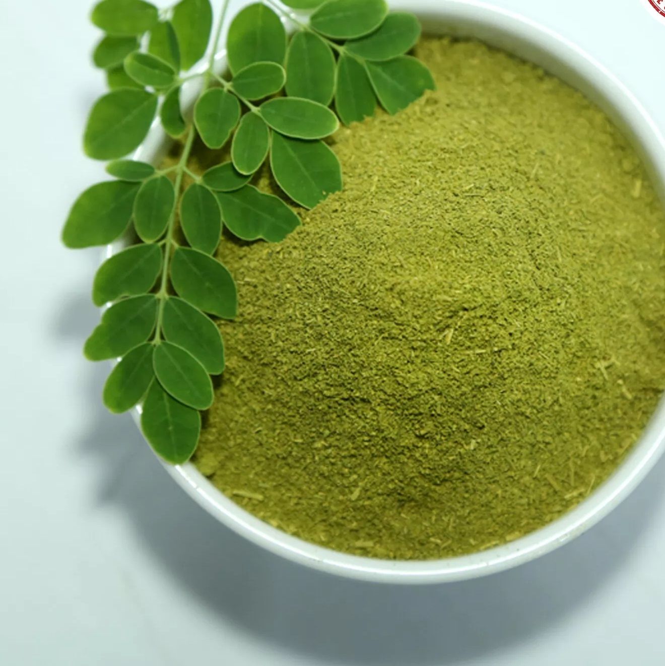 Moringa Leaf Powder-Organic & Raw Moringa Oleifera, Digestive Health, High Fiber, Great Source of Calcium, Iron, Vitamins A & E, Naturally boosts Energy, Metabolism & Immunity, Joints and Bone Health