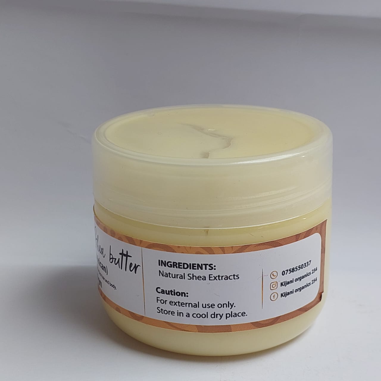 Kijani Organic Raw Shea Butter-  Eases Eczema, Acne & Other Skin conditions, Fades Stretch Marks&Cellulite, Repair Cracked Heels and Stubborn Cuticles, Hair Moisturizer&Conditioner, Soothes Dry Skin.