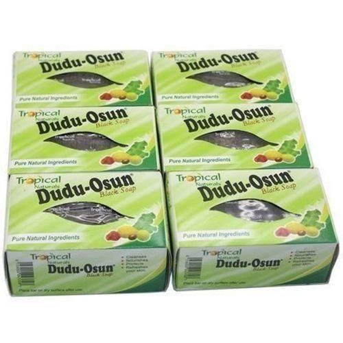 Dudu-Osun 6 Pieces Pure Natural Black Soap