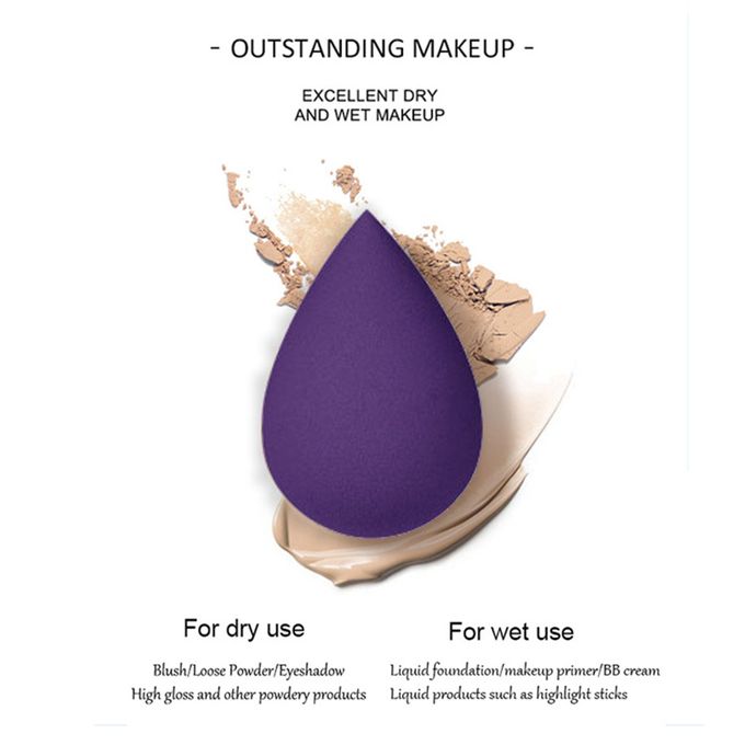 Qwen Makeup Sponges Powder Puff Beaty Blender 6 Pcs/set