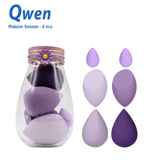 Qwen Makeup Sponges Powder Puff Beaty Blender 6 Pcs/set