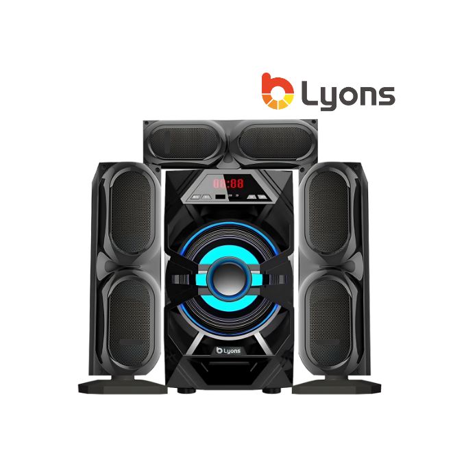 Lyons LYS3603 3.1 CH Multimedia Speaker System SubWoofer With Bluetooth (1YR WRTY)
