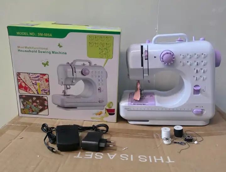 Mini multifunctional household Sewing machineSewing With Handheld Electric Sewing Machine Accessories
