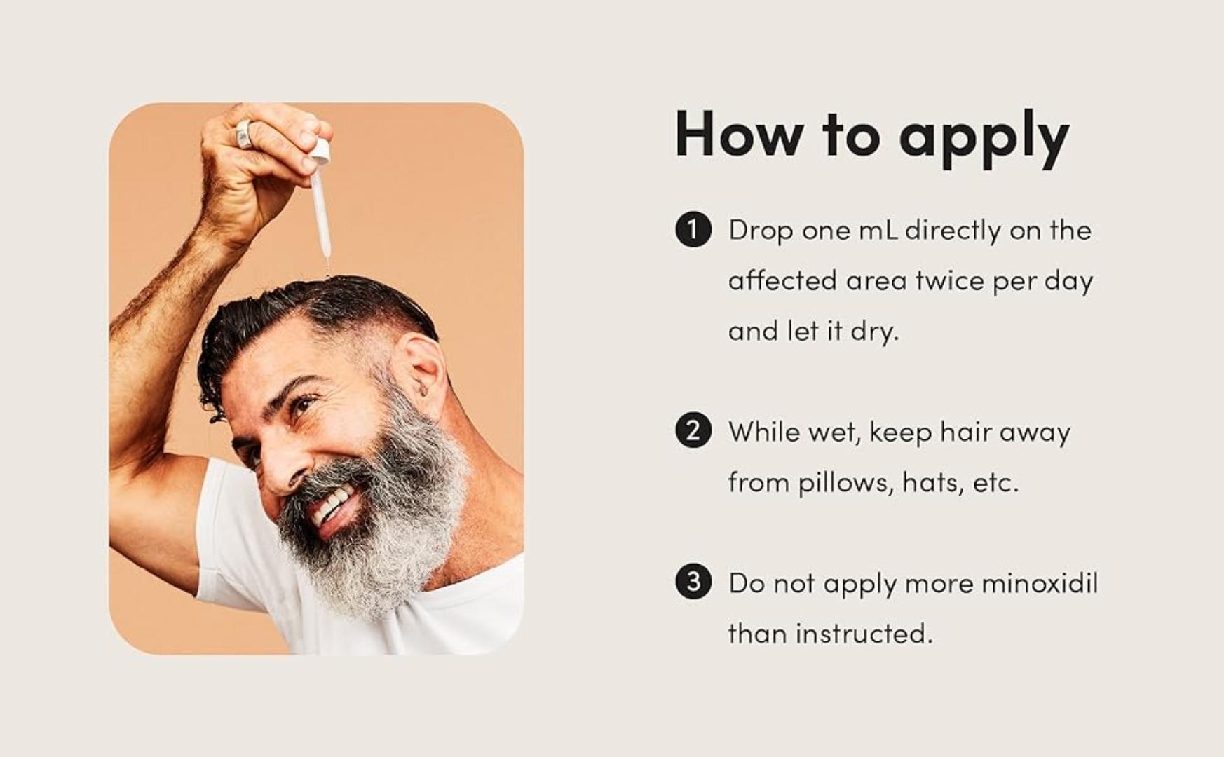 Hims Extra Strength Hair Regrowth Treatment for Men, 5% Topical Minoxidil Solution for Hair Loss and Thinning Hair, Unscented.- one month supply.