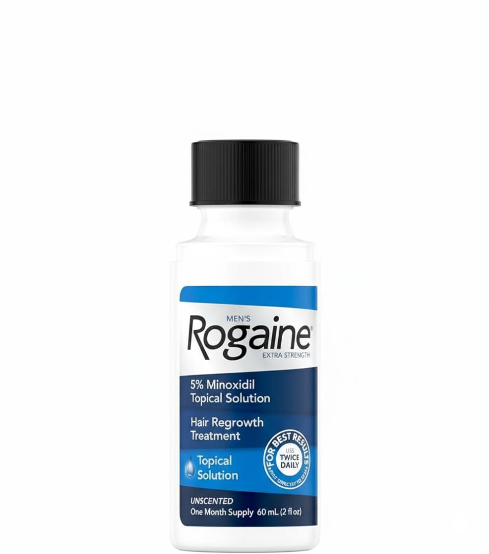 Rogaine Men 5% Minoxidil Topical Solution. Clinically proven for Thinning & Hair Loss. Regrow Fuller Hair. Top Ten Hair. 1 Month Supply.