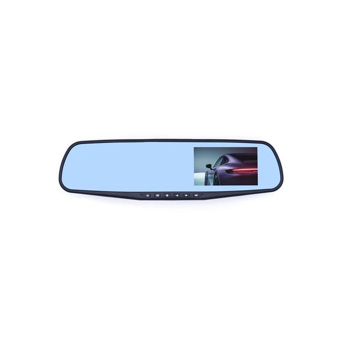 VEHICLE BLACKBOX DVR, 4.3" Screen With Front And Rear View Camera DVR Dash Cam Camcorder G-Sensor
