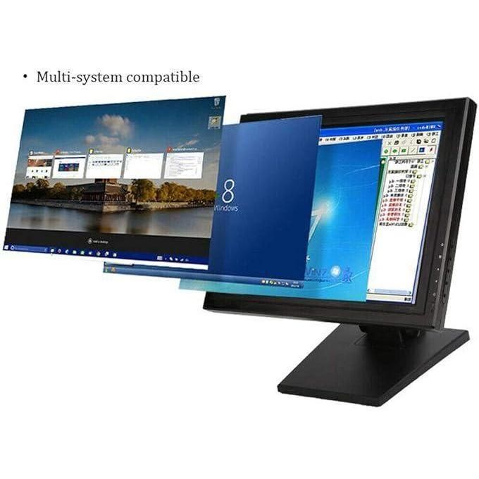 15" LCD Touch Screen Cash Register System Restaurant Monitor POS