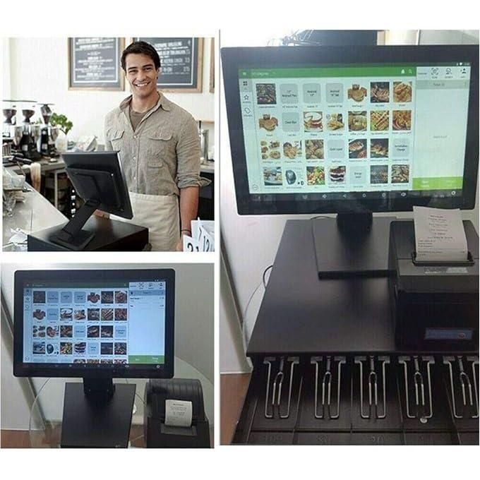 15" LCD Touch Screen Cash Register System Restaurant Monitor POS