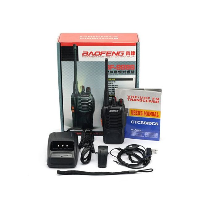 5Km Range Baofeng Walkie Talkie 2 Way Communication radio calls,2 pcs of  radios/walkie talkies,2 batteries,2 antenae,2hand straps,2 belt clppers,2 chargers handheld