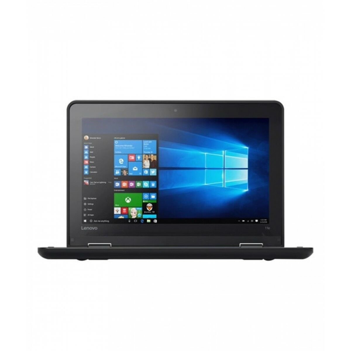 Lenovo Yoga 11e x360 Pentium 4GB RAM 500GB HDD
This Lenovo Yoga transforms from a Laptop to Tablet with a flip of the screen! Super cool! It has reinforced glass and is ruggedized to make sure it’s