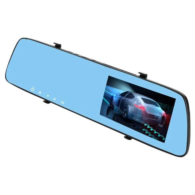 Dashboard Camera 4.3 Inch Car DVR Mirror Car
Touch Screen with 4.3-inch LCD Display Screen.
Large Mirror Size with 340mm x 120mm / 4.7in x 13.4in (Width x Height)