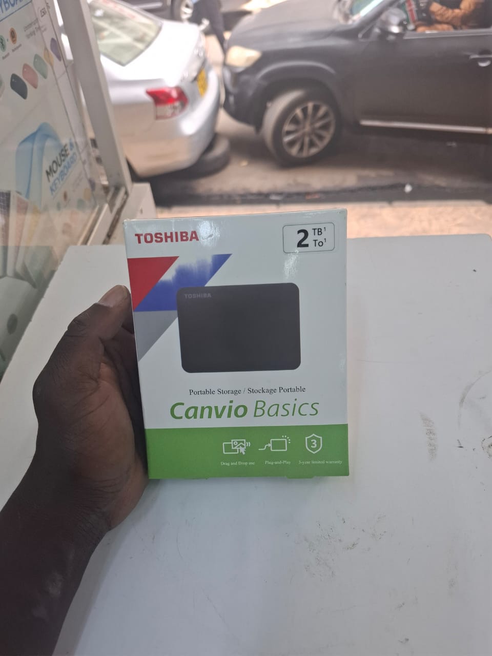 Toshiba Canvio Basics 2TB External USB 3.0 Portable Hard Drive
The Toshiba Canvio Basics 2TB External USB 3.0 Portable Hard Drive capacity offers plenty of storage space, while a sleek and compact