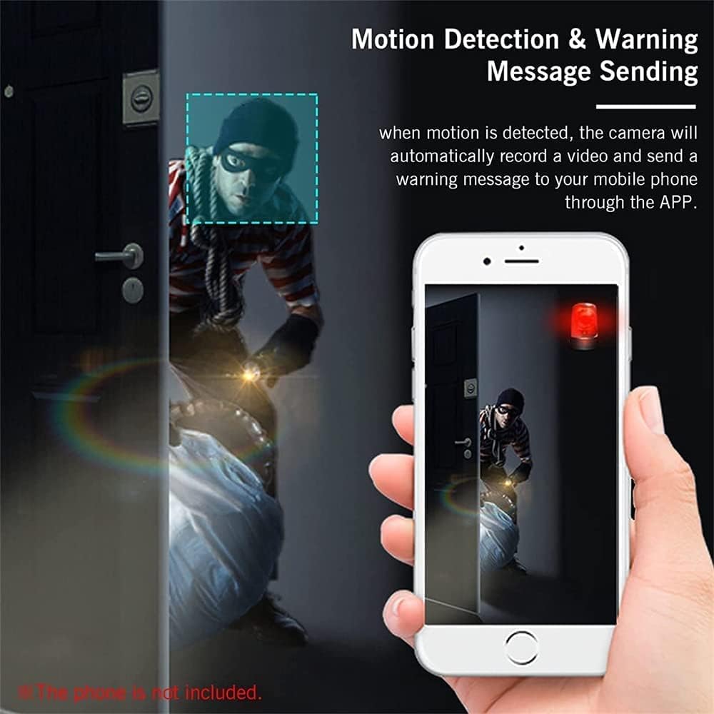 A9 Mini Spy Nanny Wifi CCTV Camera Motion Detection With Night Vision
The A9 Mini Spy Nanny Wifi CCTV Camera Hidden Camera is a small, portable, and discreet camera that can be used to monitor