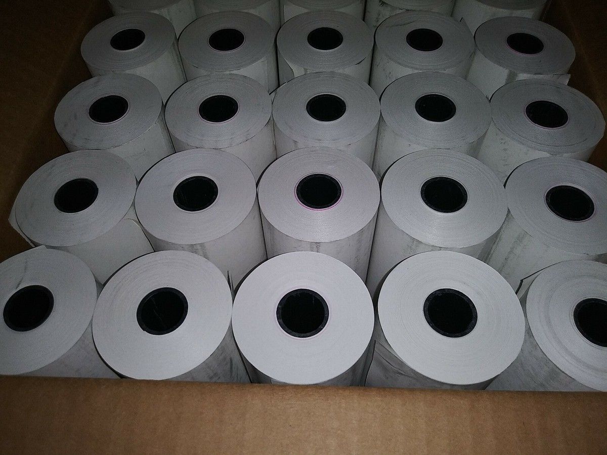 Thermal paper rolls box provide a high quality and clear prints for any business use. Karat thermal paper rolls are available in multiple sizes which fit the most common thermal POS printers.