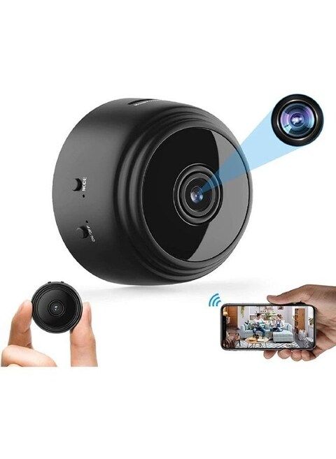 WiFi Camera 360° Security Camera for Home Outdoor High HD Focus Magnet Mini WiFi Magnetic Live Stream Night Vision IP Wireless 1080P Audio Video CCTV Camera