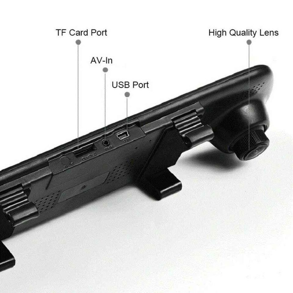Car DVR Rearview Mirror Video Recroder 4.3" inch Car Camera Dual lens Cam night
Mirror monitor: 4.3 inch screen
Dual lens: front and rear
Video Resolution:
Front: 1080P (front camera only), 720P