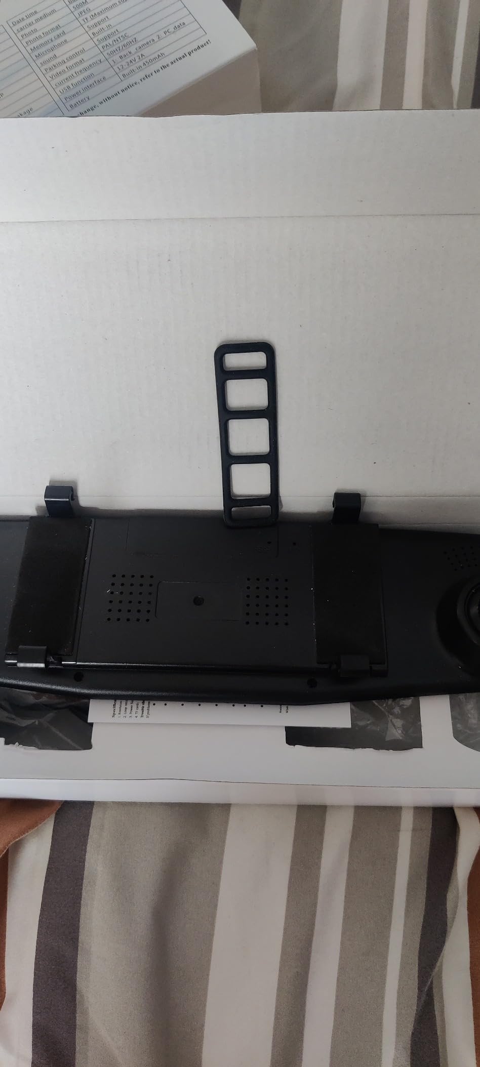 LCD Screen 4.3'' Dual Lens Car DVR Camera dual mirror Dash Rear View Mirror Camera FHD 1080P Vehicle Camcorder Video Recorder