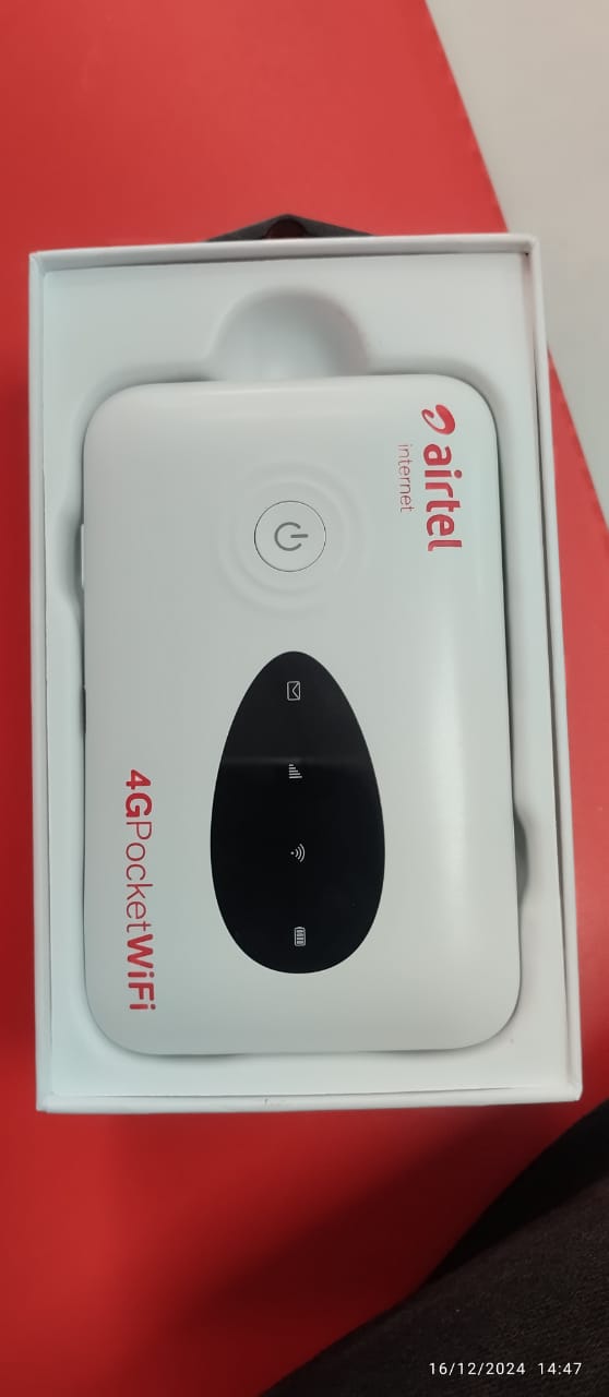 Airtel 4G Pocket WiFi-(MiFi)