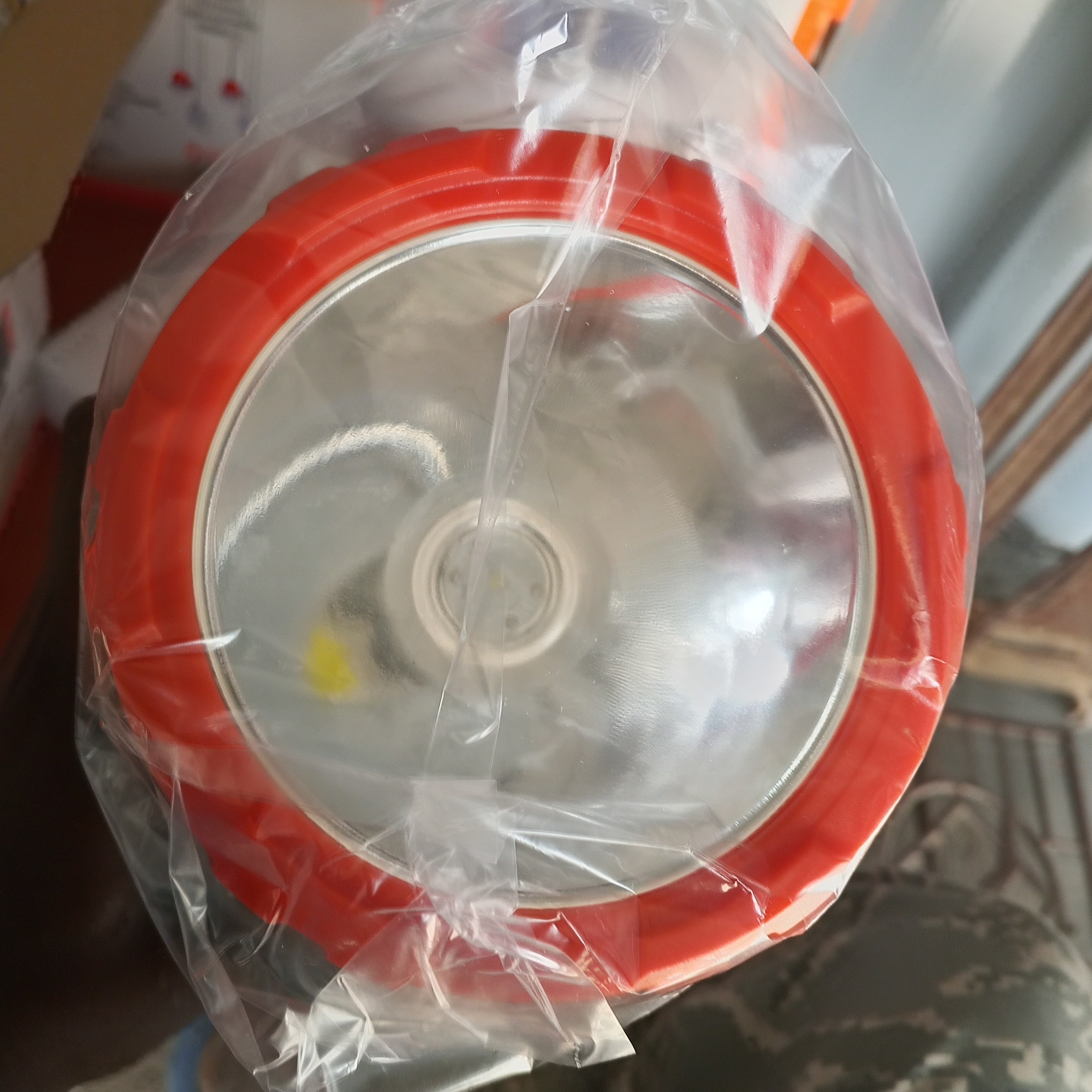 T500 solar lantern with a radio, side lamp, charger and a charging solar.