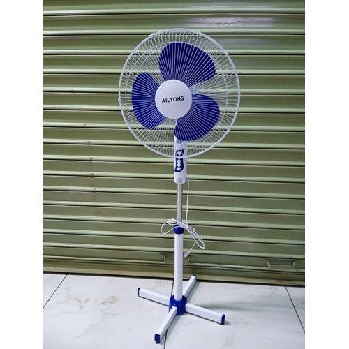 AILYONS FS-1606 16inch 3 speed powerful standing fan Floor Fan with 5-Speed Control Setting 16 Inch Fan Blad and Strong Motor with Quiet Operation,Full 90° Oscillation,30° Vertical Adjustment