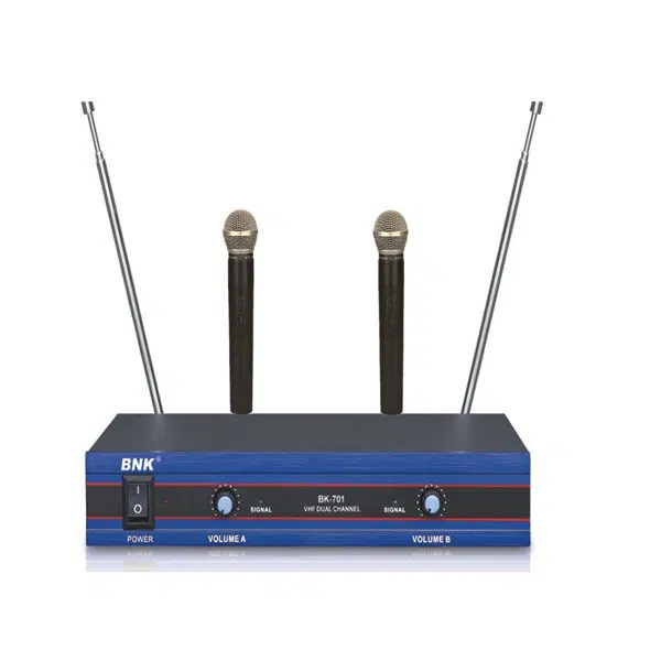 Premier microphone BK-801 Wireless Professional Microphone with 2 Microphones